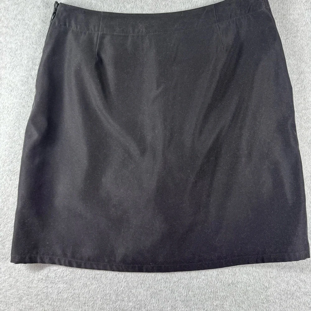Patagonia Duway Skirt Skort Size 4 Black Hiking, Athletic, Pickleball, Golf - Picture 4 of 14